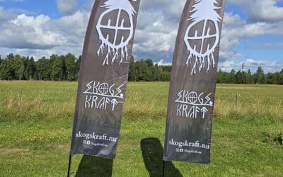 Beachflaggor till SkogsKraft