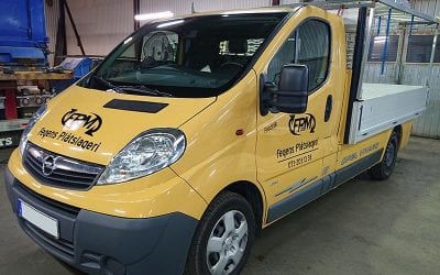Bildekor till Fegens Plåtslageri