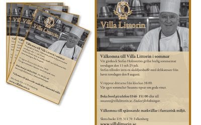 Flyers till Villa Littorin