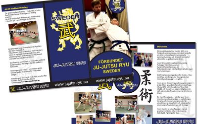 Informationsfolder till förbundet Ju-jutsu Ryu