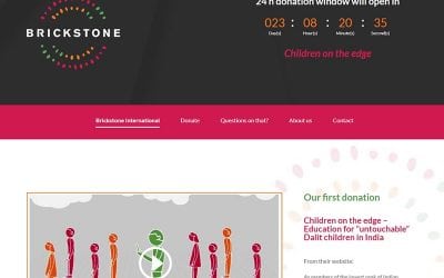 Hemsida till Brickstone International