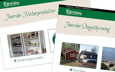 Uppdaterad Hemsida till Joarsbo