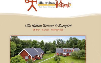 Hemsida till Lilla Hyltan Retreat & Kursgård