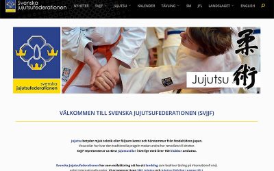 Svenska Jujutsufederationen’s hemsida uppdaterad
