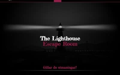 Hemsida till The Lighthouse Escape Room i Ullared