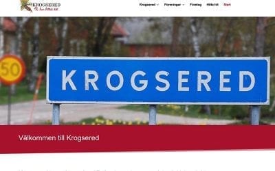 Uppdaterad layout till VisitKrogsered.se