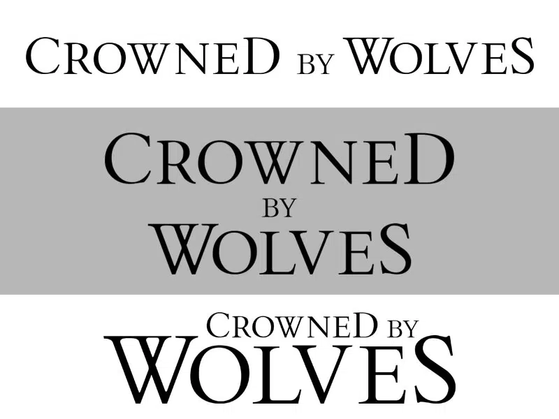 logo crowned by wolves