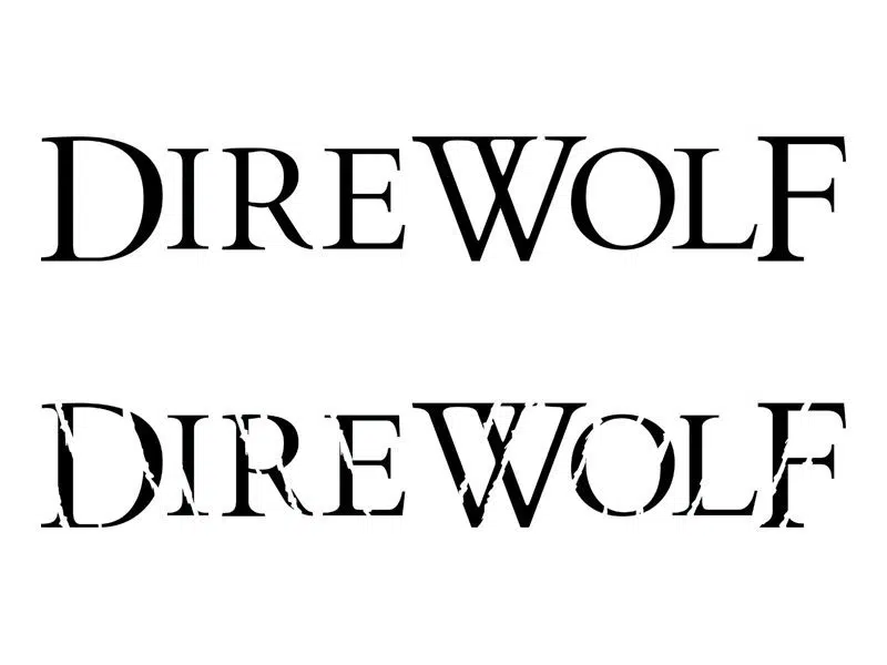 logo - dire wolf