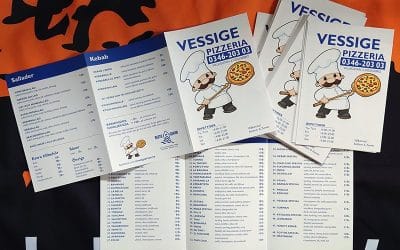 Pizzameny 2022 till Vessige Pizzeria