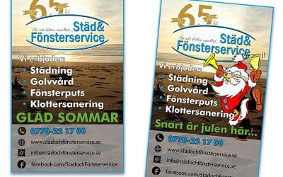 Sommarannonser till Städ och Fönsterservice
