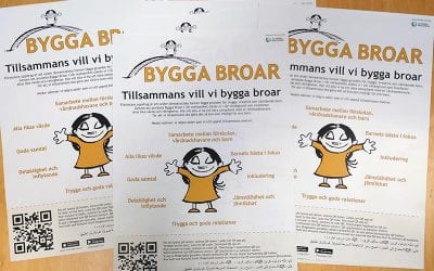 Affischer till Bygga Broar