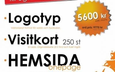 Startpaket till egenföretagare