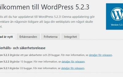 WordPress 5.2.3